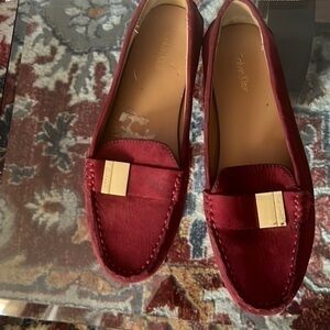 👞Loafers 👞 Calvin Klein size7.5, suede , Pre loved 🥰